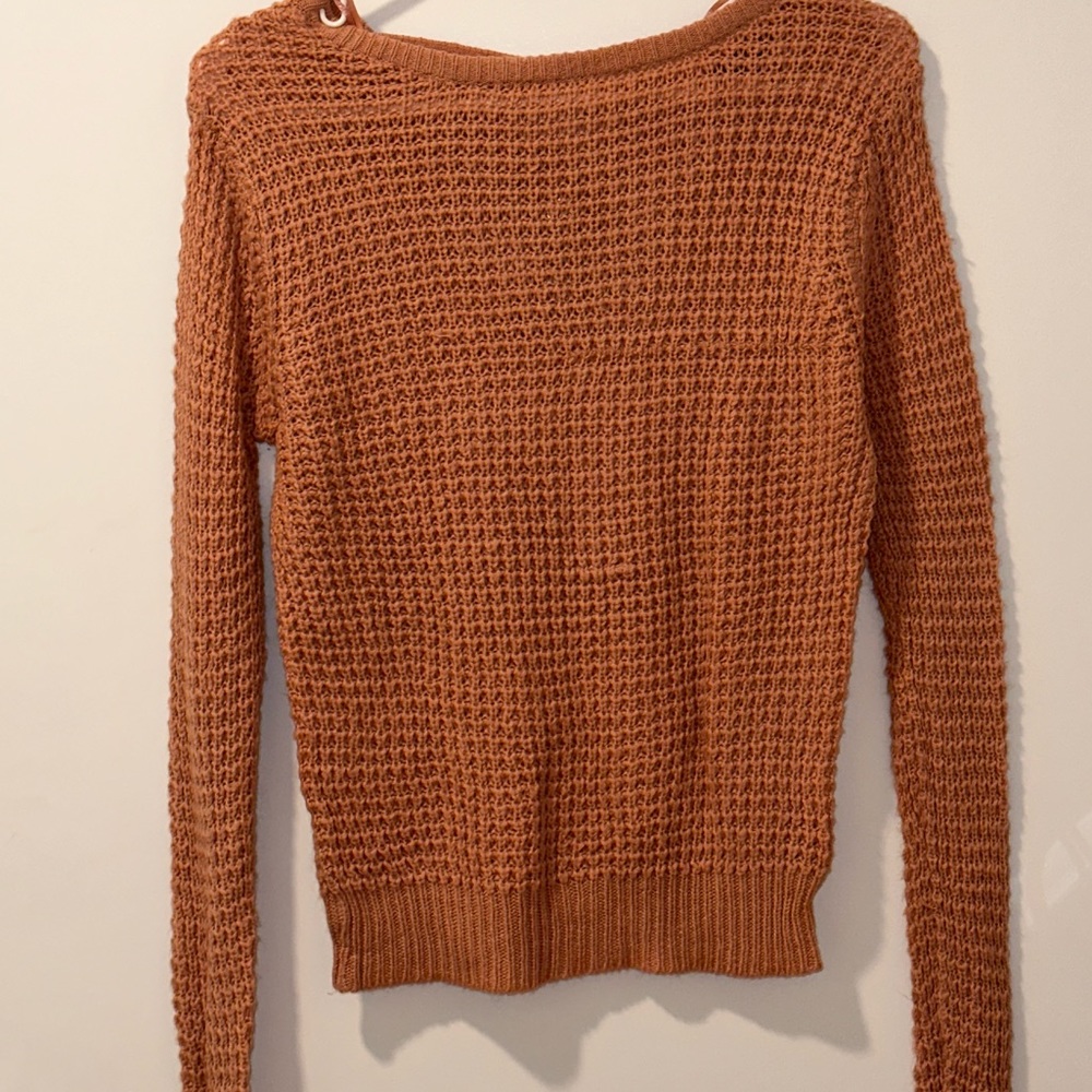 Salmon sweater